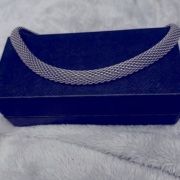 Tiffany & Co. Jewelry - GORGEOUS TIFFANY & CO. braided STERLING SILVER NECKLACE..
